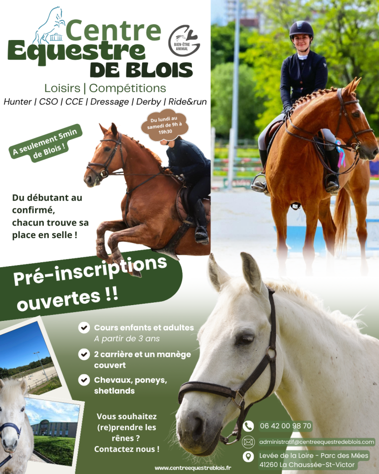🐴✨ Les pré-inscriptions 2026/2027 sont ouvertes !